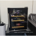 Commercial Black Wine Cooler Fridge Cabinet